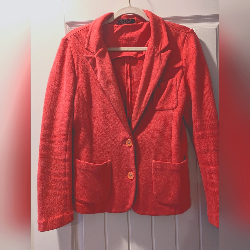 Pink knot blazer